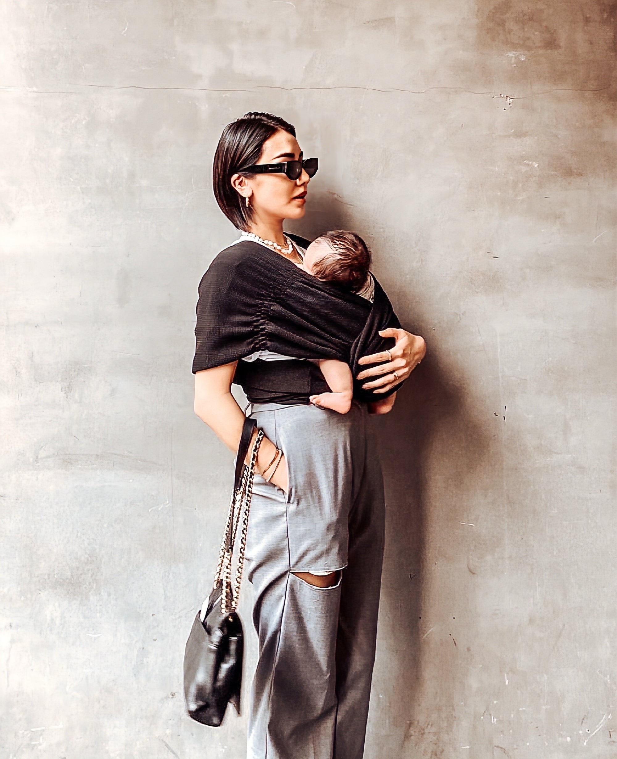 ブラック｜Pikimamaスリング